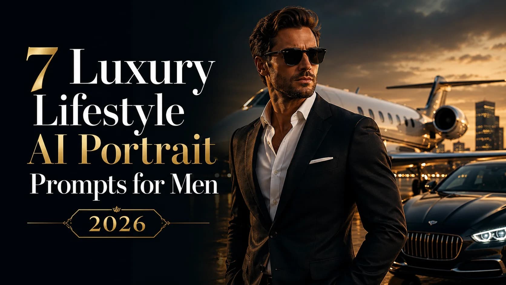 7 Luxury Lifestyle AI Portrait Prompts for Men (2026)