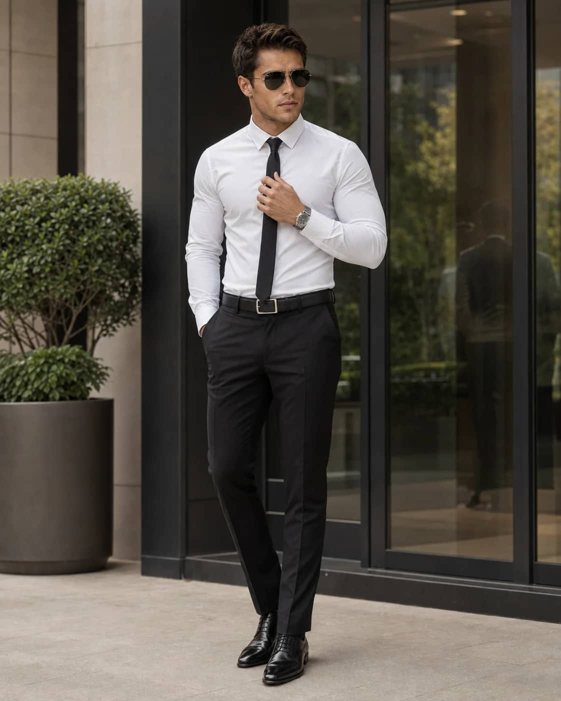 Luxury Businessman Office Portrait AI Prompt AI generated prompt preview