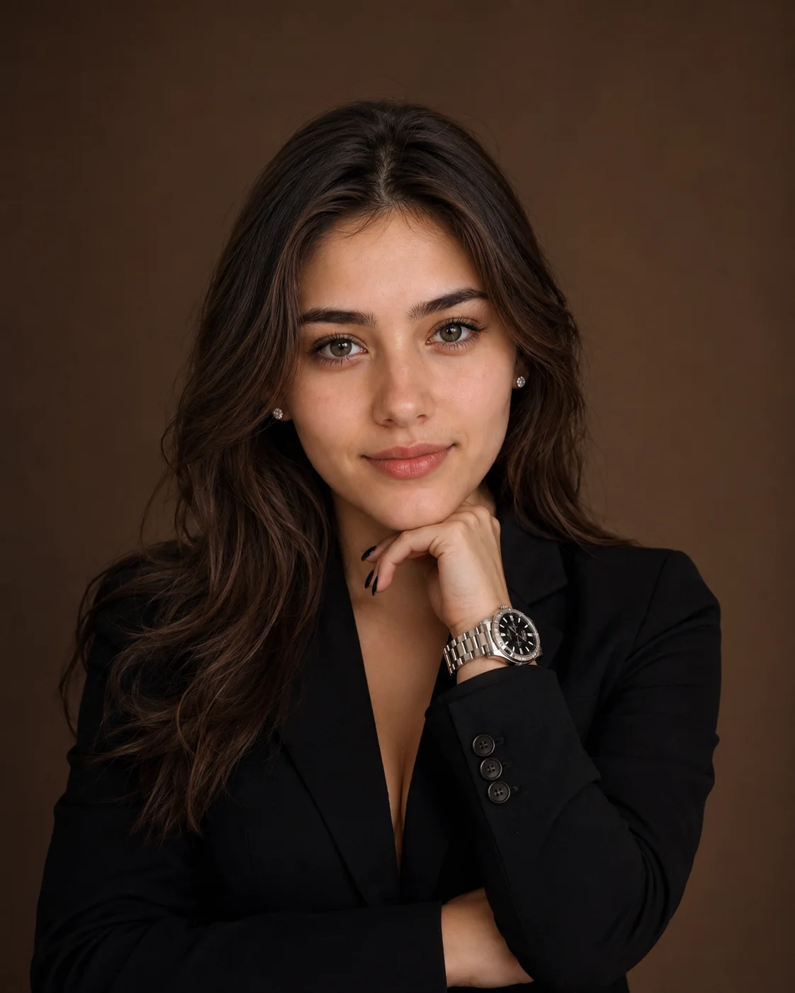 Ultra-Premium Luxury Executive Portrait AI generated prompt preview